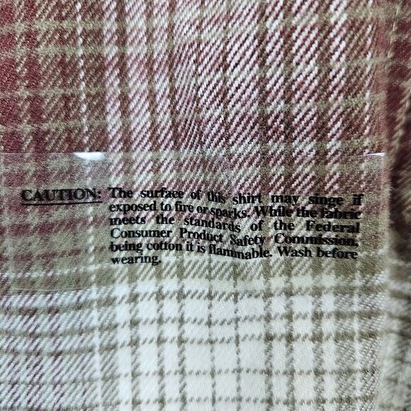 Woolrich Men's NWOT Flannel Shirt/Jacket Plaid Size XL 100% Cotton For Outdoors - Picture 5 of 14